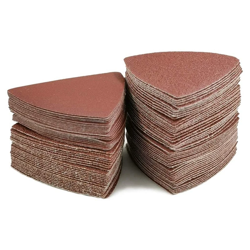 Sanding Paper Triangular Hook Loop Triple-cornered Sandpaper for 3-1/8 Inch Oscillating Multi Tool Sanding Pad
Sanding Paper Triangular Hook Loop Triple-cornered Sandpaper for 3-1/8 Inch Oscillating Multi Tool Sanding Pad