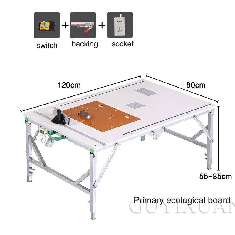 DIY Multifunctional Portable Electric Woodworking Table Saw Small Table Saw Desktop Decorative Table Folding Table
DIY Multifunctional Portable Electric Woodworking Table Saw Small Table Saw Desktop Decorative Table Folding Table