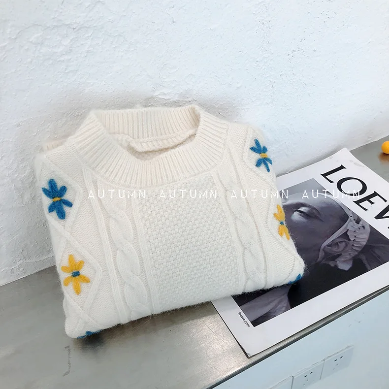 Autumn Winter Girls Sweaters 2020 Girls Long Sleeve Warm Soft Clothes Kids Casual Children's Clothing 2-7 Years Old
Autumn Winter Girls Sweaters 2020 Girls Long Sleeve Warm Soft Clothes Kids Casual Children's Clothing 2-7 Years Old