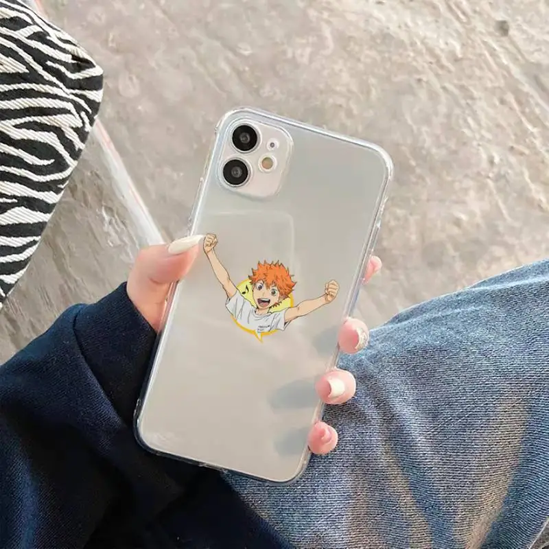 Haikyuu Hinata attacks Anime Phone Case Transparent for iPhone 12 11 mini pro XS MAX 6 6S 8 7 Plus X 5S SE 2020 XR
Haikyuu Hinata attacks Anime Phone Case Transparent for iPhone 12 11 mini pro XS MAX 6 6S 8 7 Plus X 5S SE 2020 XR