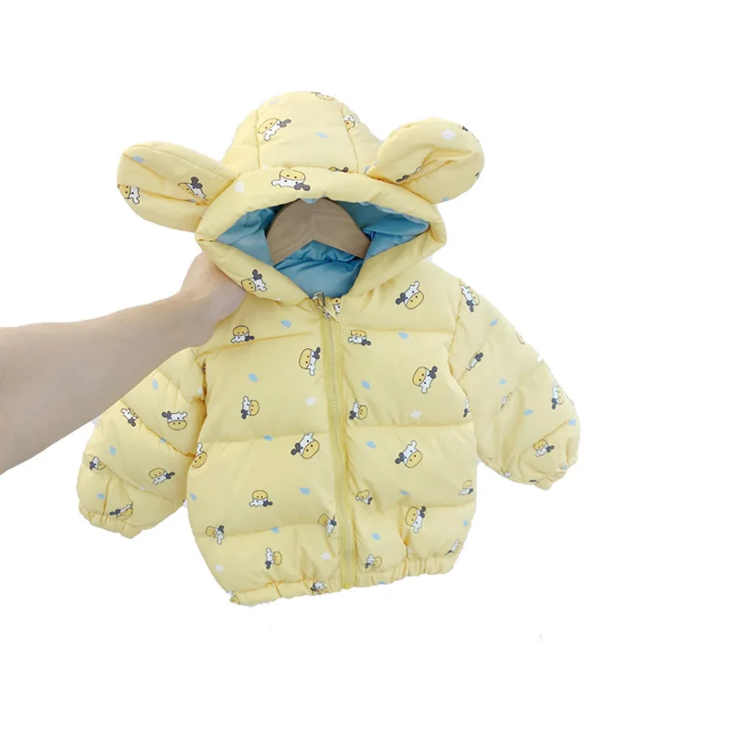 2020 Kids ' Cotton Clothing Hooded Ears Printed Cotton -Padded Jacket Cartoon Cute Boys and Girls Baby Down Cotton
2020 Kids ' Cotton Clothing Hooded Ears Printed Cotton -Padded Jacket Cartoon Cute Boys and Girls Baby Down Cotton