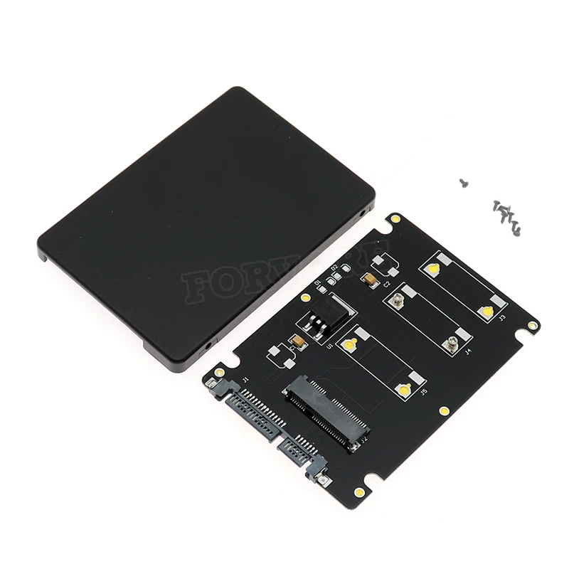 mSATA to SATA converter mSATA 2.5 inch SATA Mini PCIe SATA3 adapter Card with Case
mSATA to SATA converter mSATA 2.5 inch SATA Mini PCIe SATA3 adapter Card with Case