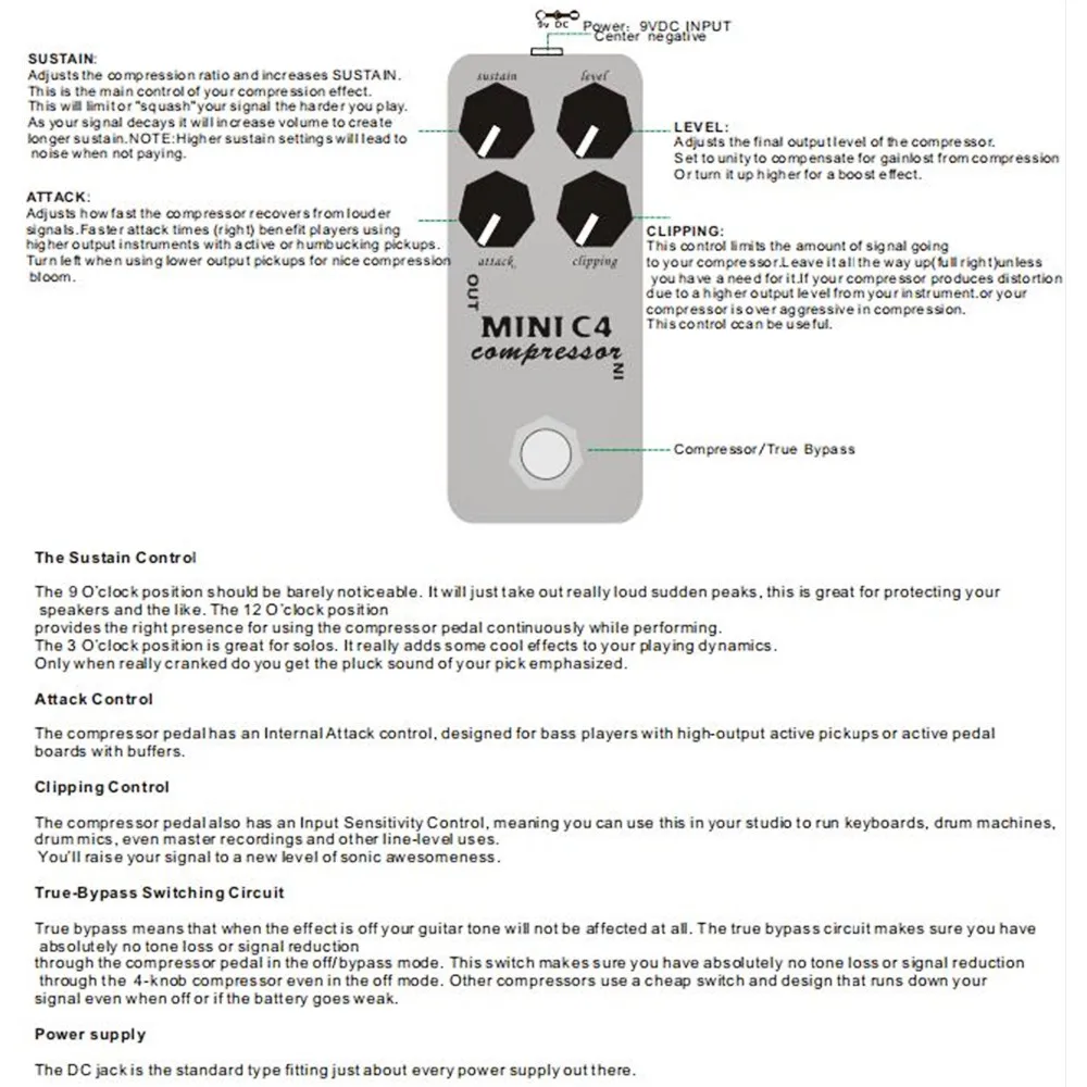 Moskyaudio Mini Guitar Pedal Effects Compressor Booster Distortion Overload Bass Guitar Effects True Bypass Instrument
Moskyaudio Mini Guitar Pedal Effects Compressor Booster Distortion Overload Bass Guitar Effects True Bypass Instrument