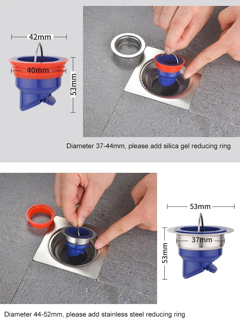 Silicone Seal Anti Odor Floor Drain Core Sewer General Plastic Aging And Stamping Bathroom | Обустройство дома