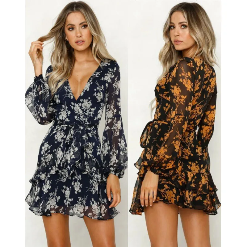 Женское шифоновое платье-туника с длинным рукавом, элегантное шифоновое платье с цветочным принтом, BG62, Новинка осени 2023
Женское шифоновое платье-туника с длинным рукавом, элегантное шифоновое платье с цветочным принтом, BG62, Новинка осени 2023