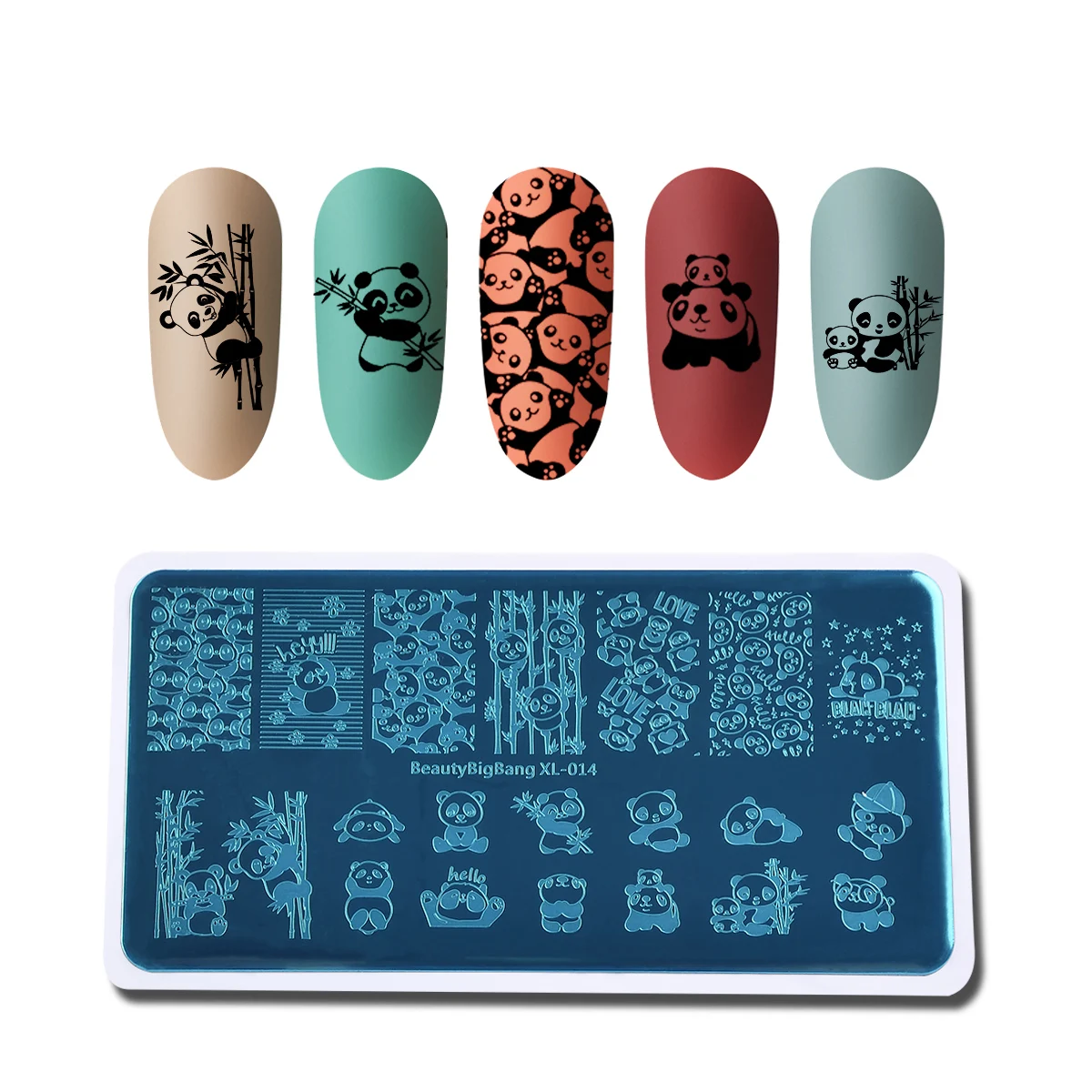 BeautyBigBang XL-014 6*12cm Panda Pattern Rectangle Nail Stamping Plate Animal Series For Manicure
BeautyBigBang XL-014 6*12cm Panda Pattern Rectangle Nail Stamping Plate Animal Series For Manicure