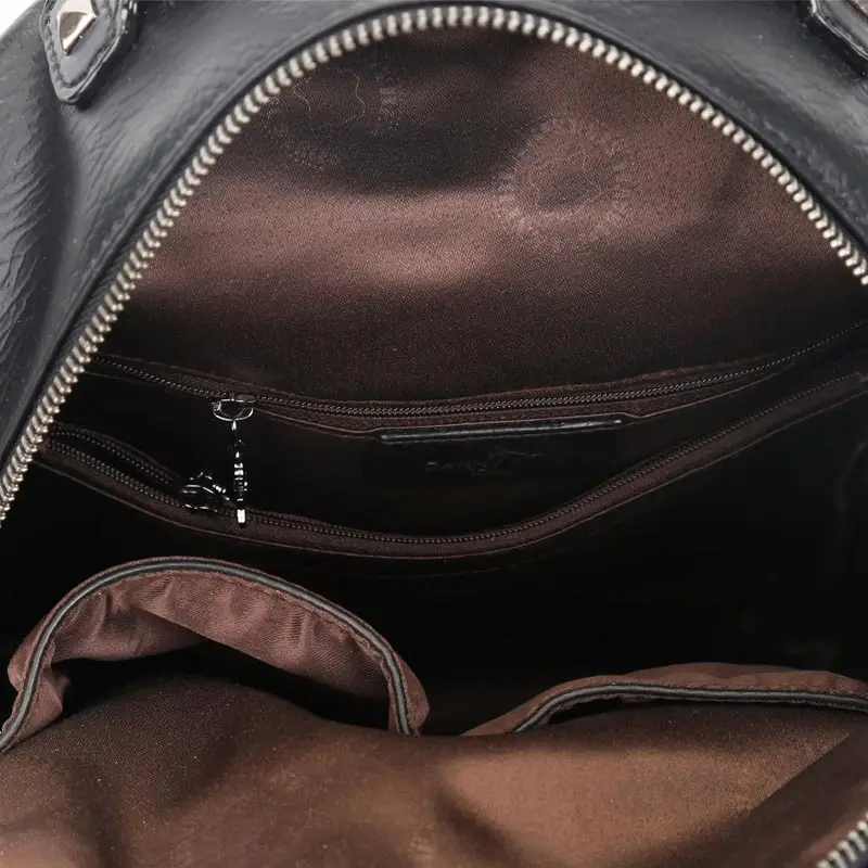 Веселая сумка Danny Bear модный рюкзак для колледжа искусственная кожа Студенческая
