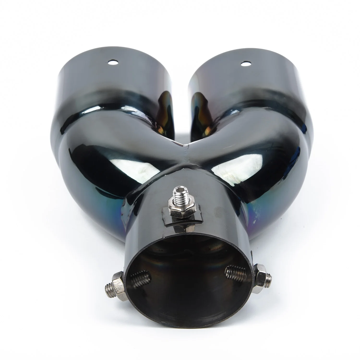 Stainless Steel Dual Rear Muffler Exhaust Tip Tail Pipe Outlet Car Parts Inlet Dual High Quality
Stainless Steel Dual Rear Muffler Exhaust Tip Tail Pipe Outlet Car Parts Inlet Dual High Quality