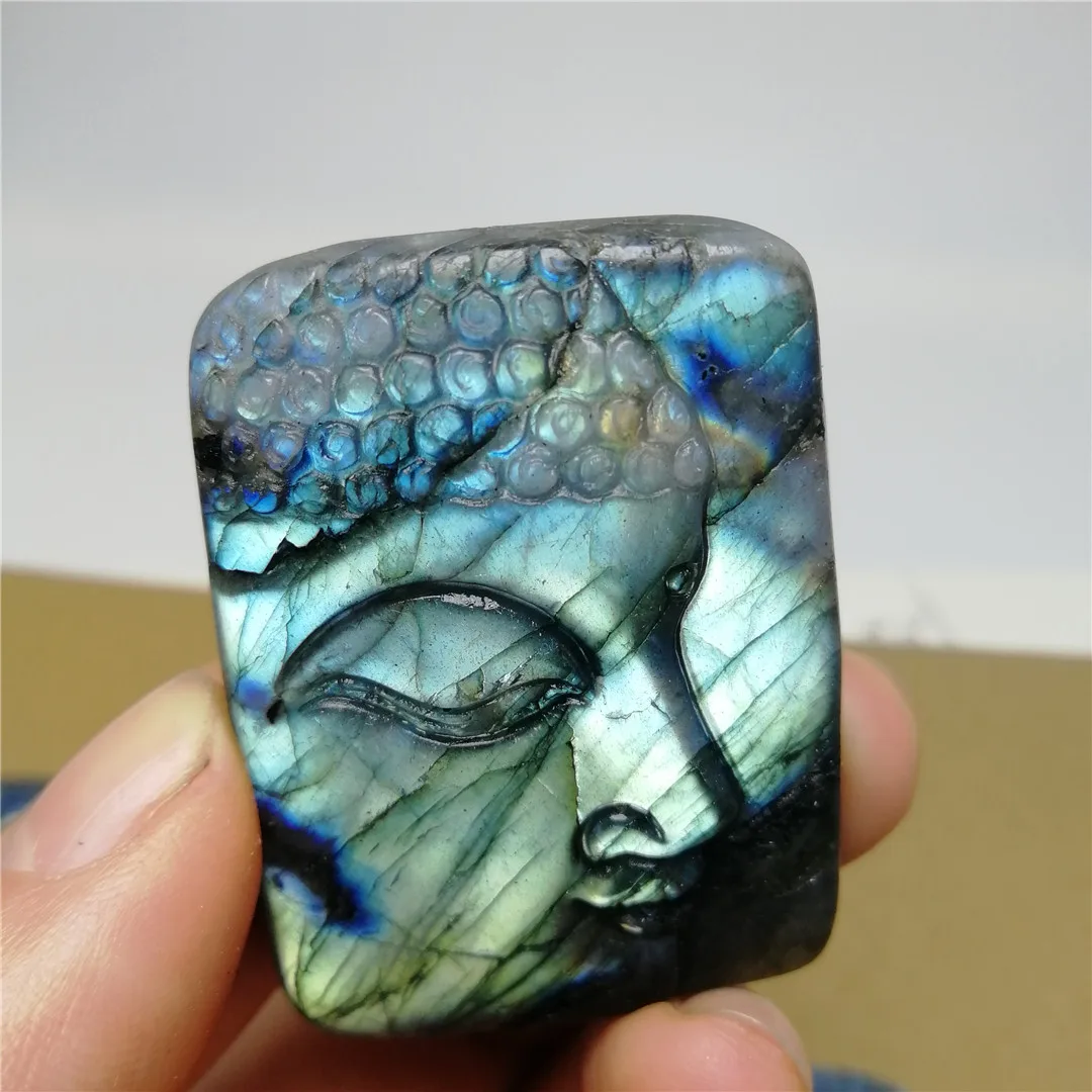 1pcs hot high quality natural labradorite stone flashy chakra crystal craft buddha for luck
1pcs hot high quality natural labradorite stone flashy chakra crystal craft buddha for luck