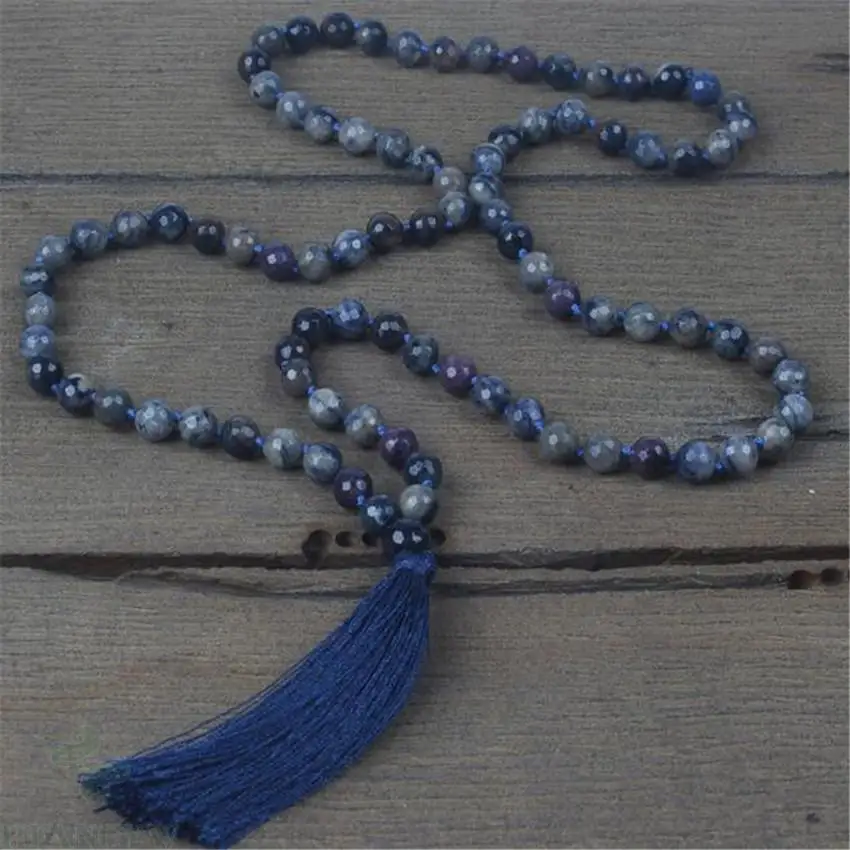 8mm section Black flash stone Gemstone 108 Beads Mala Necklace energy Lucky Wrist chain Buddhism pray 
8mm section Black flash stone Gemstone 108 Beads Mala Necklace energy Lucky Wrist chain Buddhism pray