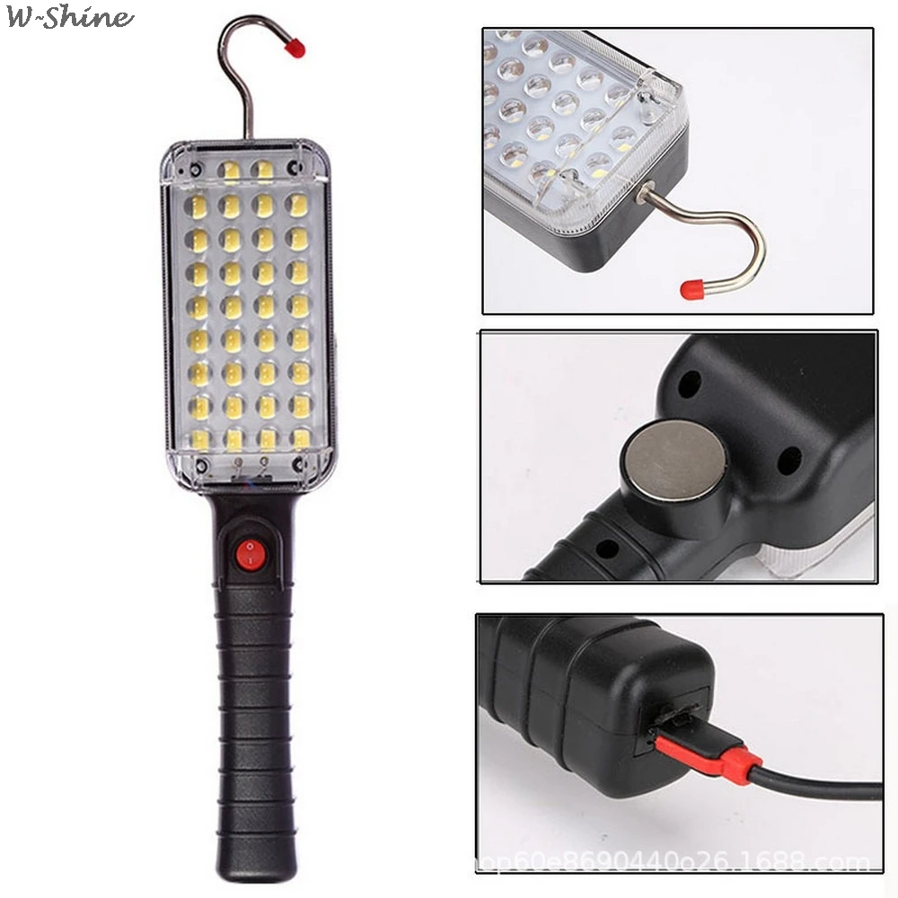 Фонарик рабочий магнитный, 34 светодиода, зарядка по Usb
Фонарик рабочий магнитный, 34 светодиода, зарядка по Usb