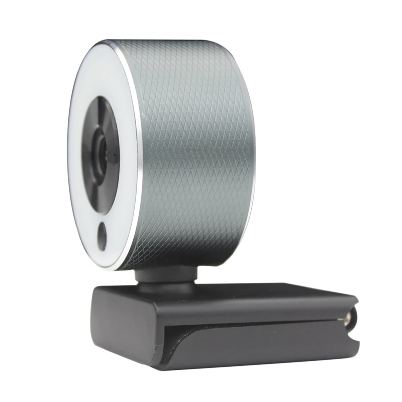 2K HD USB Dual Microphone Real-Time Gray Webcam USB Computer Camera with Fill Light for PC USB Plug and Play
2K HD USB Dual Microphone Real-Time Gray Webcam USB Computer Camera with Fill Light for PC USB Plug and Play