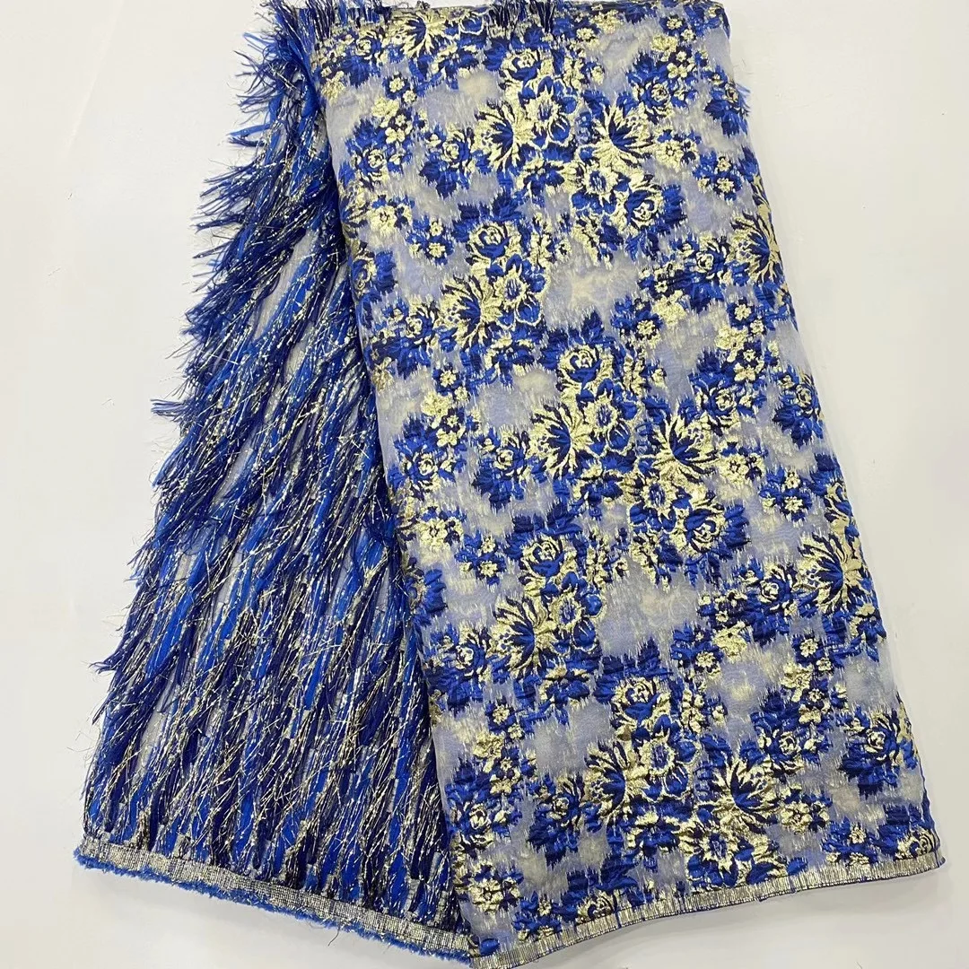 Blue Feather Lace 2021 New Design Jacquard French Nigeria Lace Fabric High Quality Brocade African Evening Lace Lace D4549
Blue Feather Lace 2021 New Design Jacquard French Nigeria Lace Fabric High Quality Brocade African Evening Lace Lace D4549