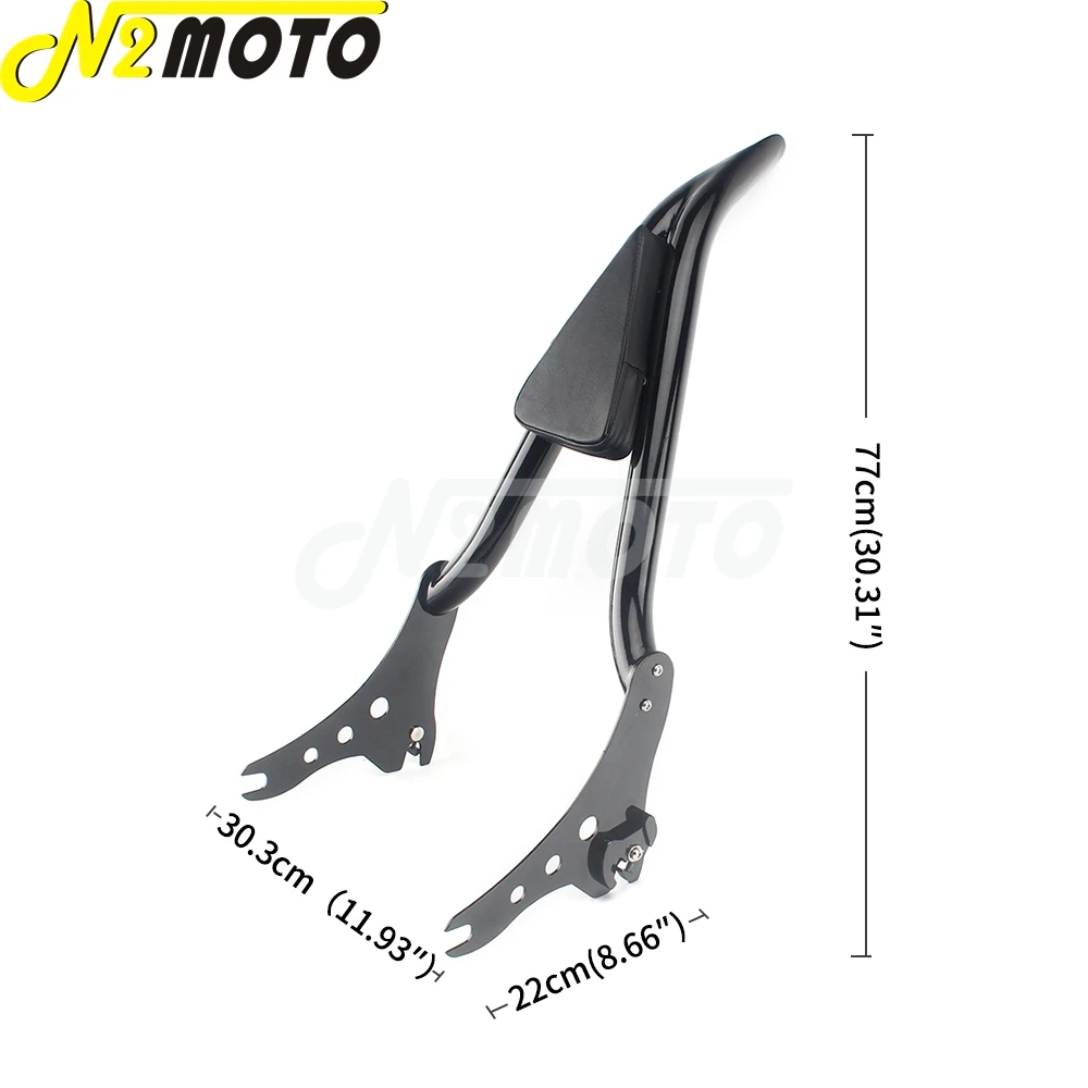 22" Detachable Passenger Sissy Bar Backrest For Harley Softail Sport Glide Low Rider FXLR FLSB 2018-21 Low Rider S FXLRS 2020-21
22" Detachable Passenger Sissy Bar Backrest For Harley Softail Sport Glide Low Rider FXLR FLSB 2018-21 Low Rider S FXLRS 2020-21