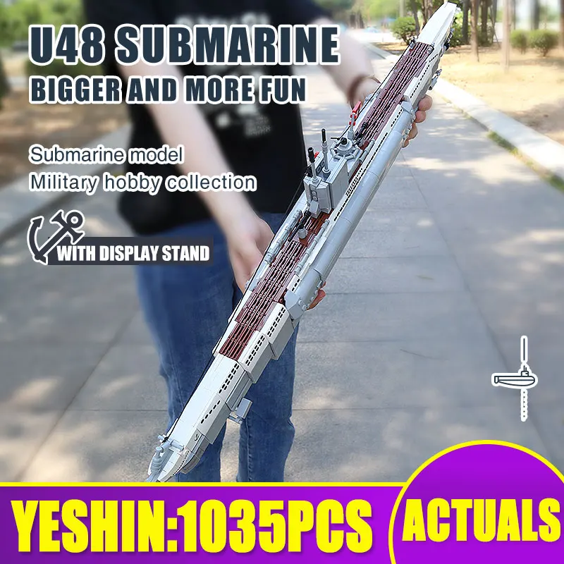 Военные игрушки Yeshin PG15001 1035 шт. MOC U48 строительные блоки сборные кирпичи для детей