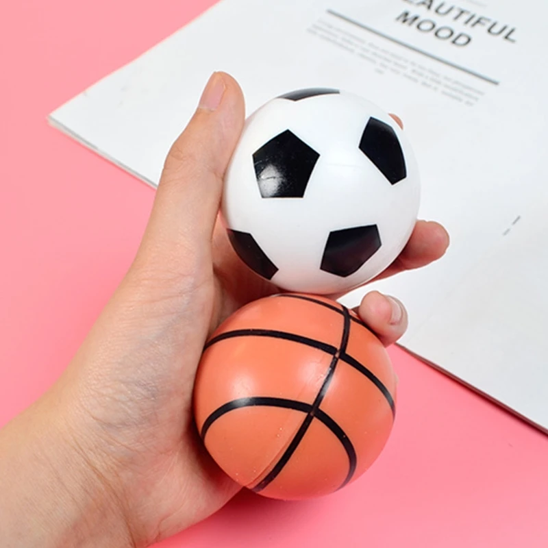 Football/Basketball Style Stress Ball Kneading Decompression Soft Squeeze Balls Squishy Stress Relief Balls Toys for Kid
Football/Basketball Style Stress Ball Kneading Decompression Soft Squeeze Balls Squishy Stress Relief Balls Toys for Kid