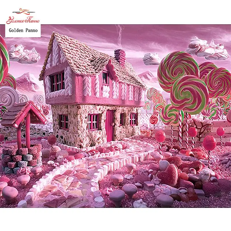 Full Square Diamond 5D DIY Diamond Painting \"Candy house\" Embroidery Cross Stitch Rhinestone Mosaic Painting Decor Gift
Full Square Diamond 5D DIY Diamond Painting \"Candy house\" Embroidery Cross Stitch Rhinestone Mosaic Painting Decor Gift