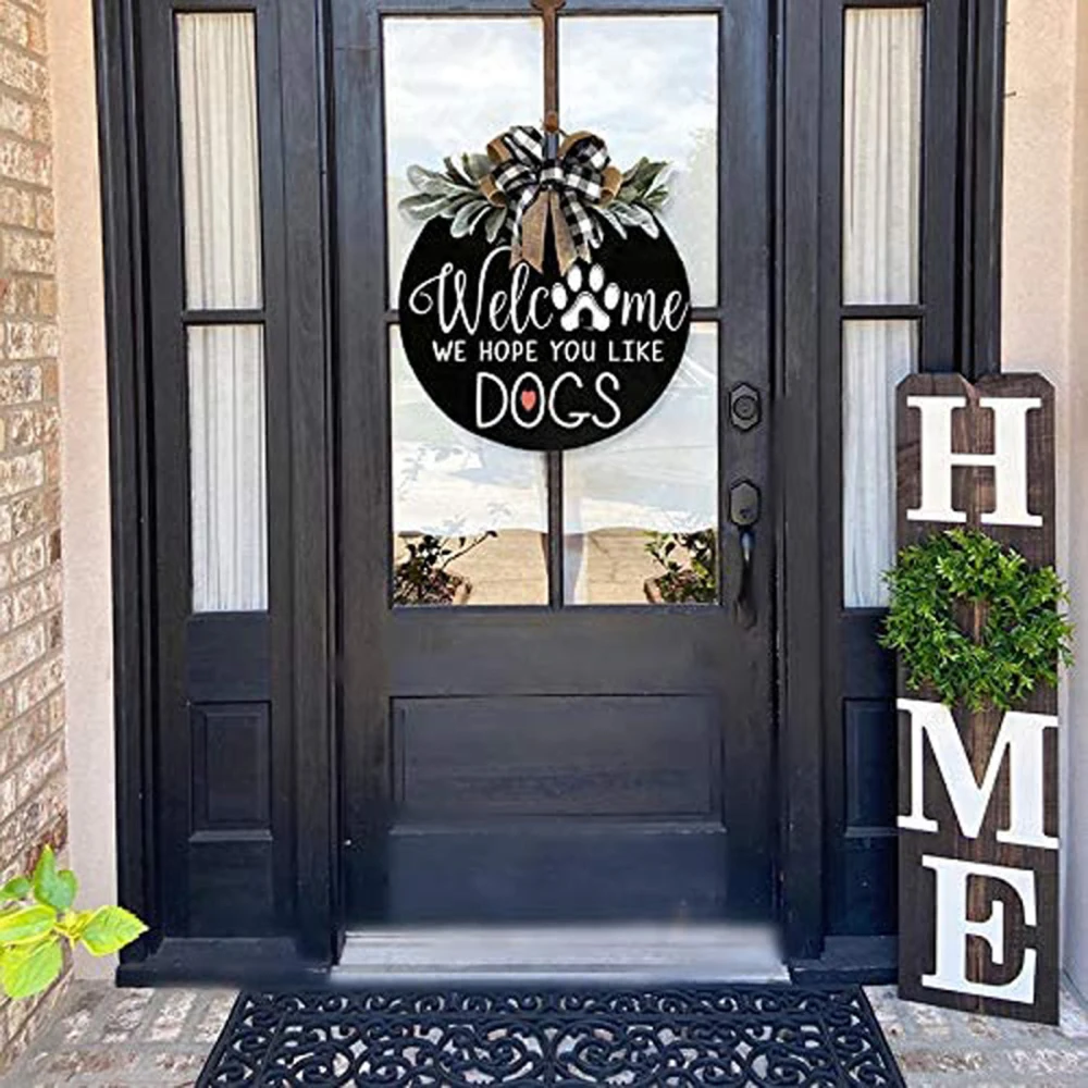 Wooden Signs "welcome" Listing Plaque Pastoral Style Home Ornaments Creative High Quality Wall Hanging Decor
Wooden Signs "welcome" Listing Plaque Pastoral Style Home Ornaments Creative High Quality Wall Hanging Decor