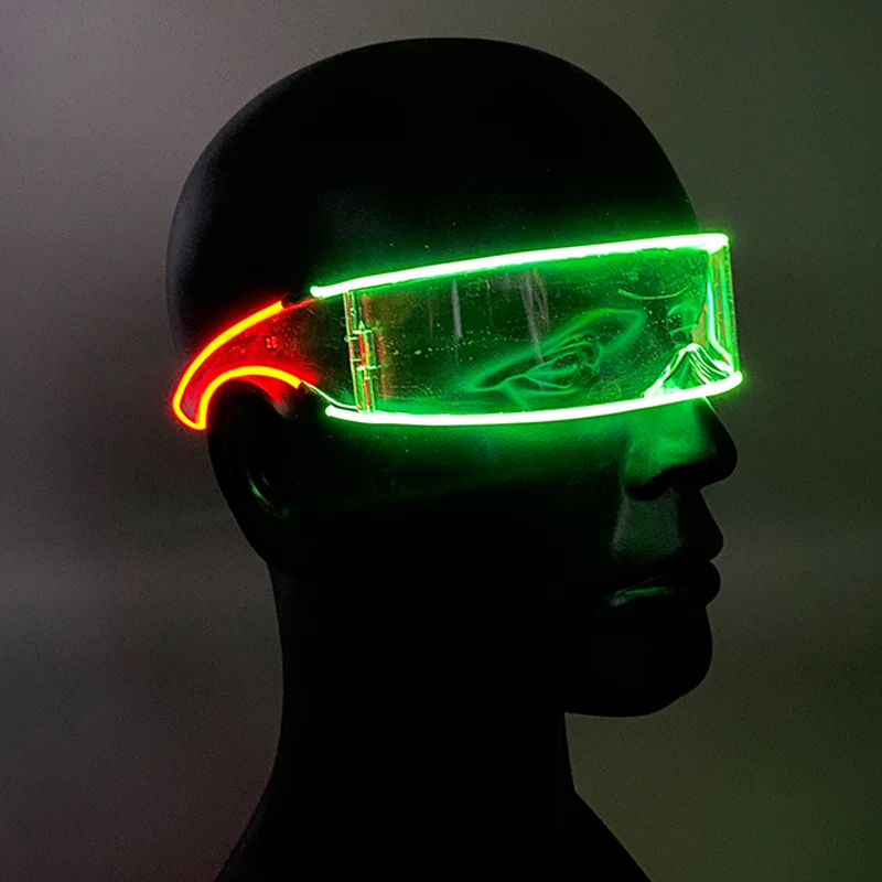 Double Colors LED Glasses Neon EL Wire Glasses Halloween Luminous Glasses Bright Light Glasses Christmas Novelty Gift
Double Colors LED Glasses Neon EL Wire Glasses Halloween Luminous Glasses Bright Light Glasses Christmas Novelty Gift