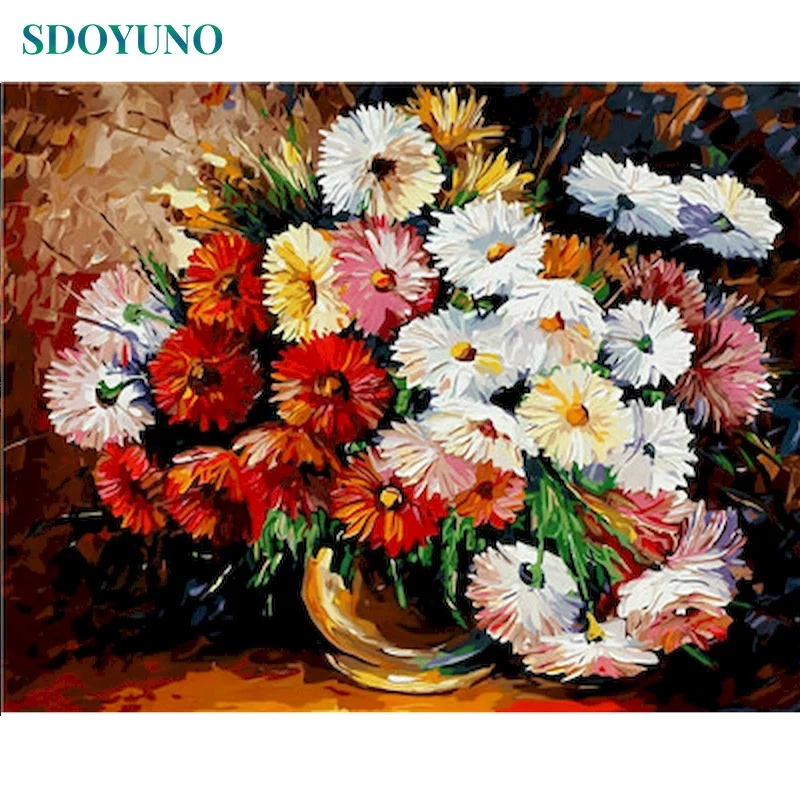 SDOYUNO 60x75cm Paint By Numbers DIY Painting By Numbers On Canvas Flowers Frameless Digital Hand Painting Handpaint Pictures
SDOYUNO 60x75cm Paint By Numbers DIY Painting By Numbers On Canvas Flowers Frameless Digital Hand Painting Handpaint Pictures