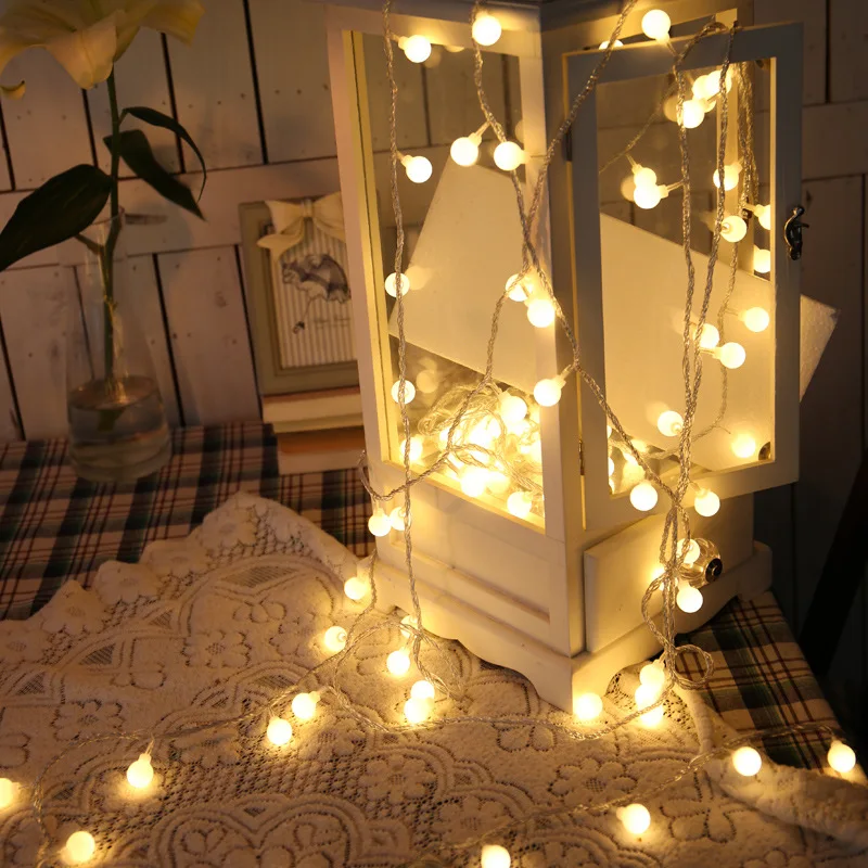 Curtain Lights Garland Led Lights Fairy Lights LED Ball Waterproof USB/Battery Outdoor Decoration Luces De Led Para Decoracion
Curtain Lights Garland Led Lights Fairy Lights LED Ball Waterproof USB/Battery Outdoor Decoration Luces De Led Para Decoracion