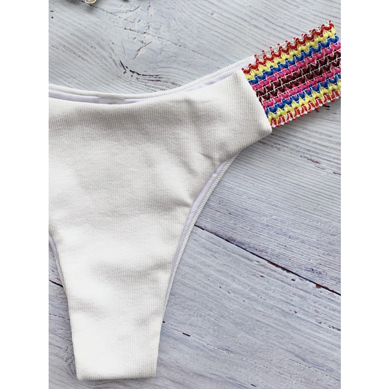 Feminine Bikinis White Swimming Suit For Women Underwire Push Up Underwear Swimsuit Mid Waist Beach Swimwear Bathing Suits
Feminine Bikinis White Swimming Suit For Women Underwire Push Up Underwear Swimsuit Mid Waist Beach Swimwear Bathing Suits