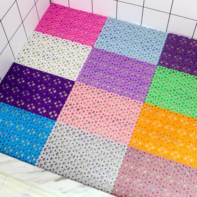 Candy Color 30*20CM DIY Bath Mat Bathroom Plastic Toilet Bath Mat Shower Bath Carpet Massage Bath Rug Kitchen Floor Mat Tapete
Candy Color 30*20CM DIY Bath Mat Bathroom Plastic Toilet Bath Mat Shower Bath Carpet Massage Bath Rug Kitchen Floor Mat Tapete