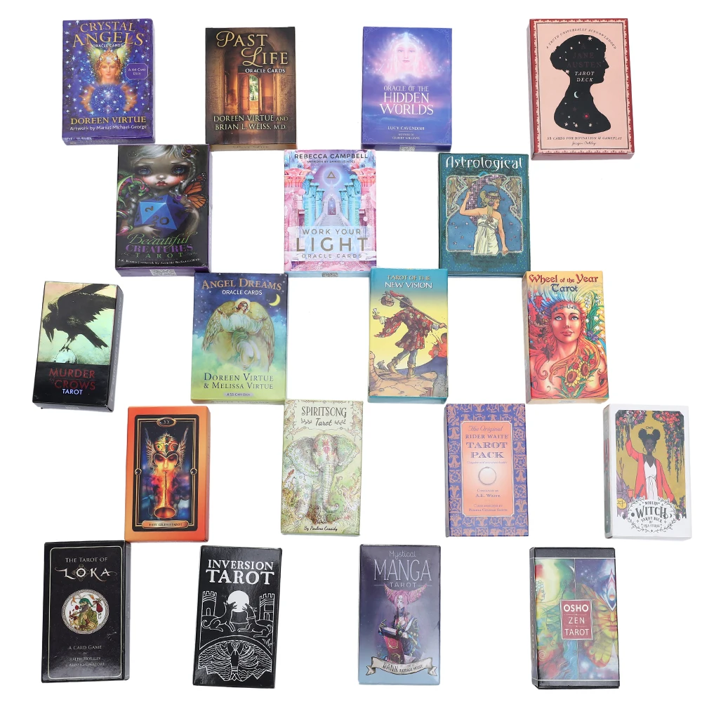 Tarot Board Game Toys Oracle Rider Waite Divination Prophet Prophecy Card Poker Gift Prediction Oracle
Tarot Board Game Toys Oracle Rider Waite Divination Prophet Prophecy Card Poker Gift Prediction Oracle
