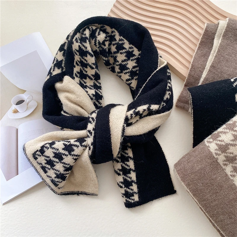 2021 New Knitted Scarf Vintage Thick Hijab Winter Warm Shawls And Wrap Blanket Cashmere Neckerchief Long Foulard Luxury Stoles
2021 New Knitted Scarf Vintage Thick Hijab Winter Warm Shawls And Wrap Blanket Cashmere Neckerchief Long Foulard Luxury Stoles