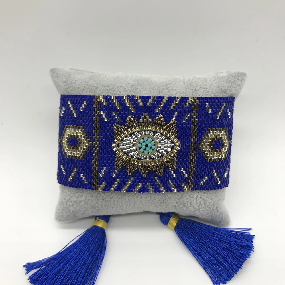 ZHONGVI Evil Eye Bracelet luxury Jewelry Gift Miyuki Handmade Wrap Bracelets Beaded Pulseras Fashion Turkish eye Jewellery
ZHONGVI Evil Eye Bracelet luxury Jewelry Gift Miyuki Handmade Wrap Bracelets Beaded Pulseras Fashion Turkish eye Jewellery