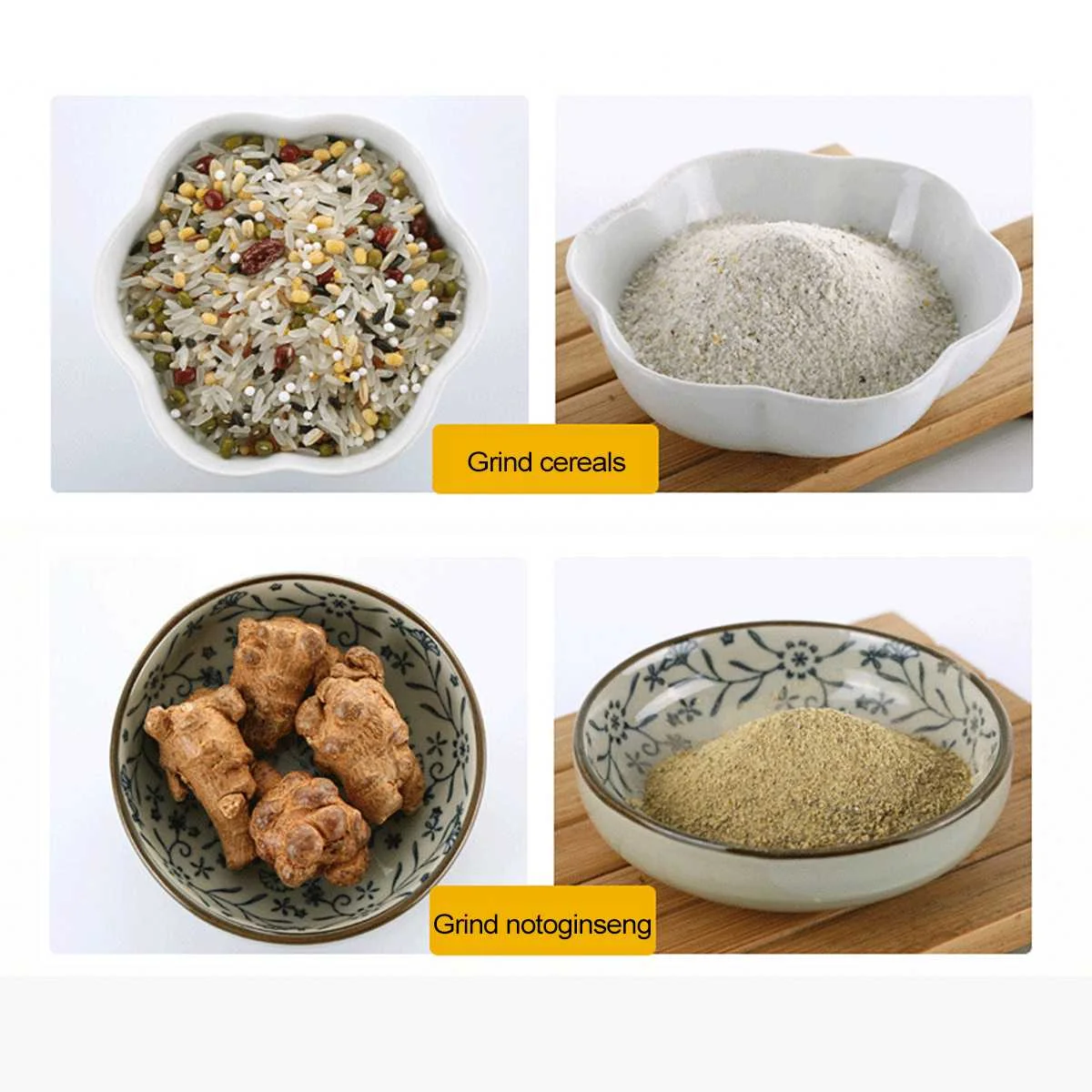 Electric Coffee Grinder Electric Kitchen Cereals Nuts Beans Spices Grains Grinder Machine Multifunctional Home Coffee Grinder 
Electric Coffee Grinder Electric Kitchen Cereals Nuts Beans Spices Grains Grinder Machine Multifunctional Home Coffee Grinder