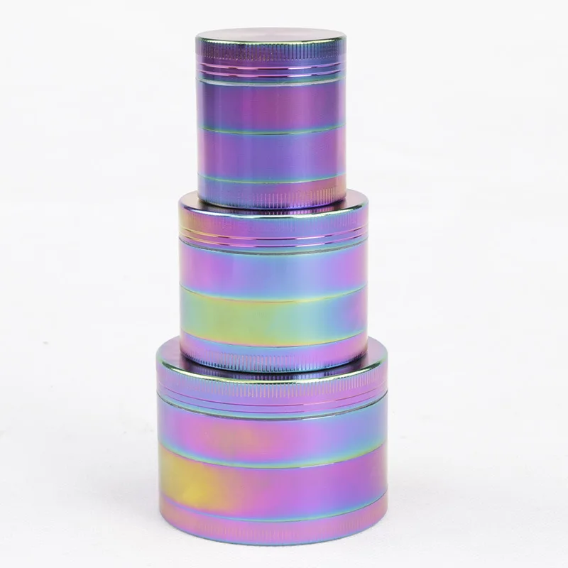 Color Tobacco Grinder Colorful Herb Rainbow Hyun Metal 4Layer Crusher Tobacco Dry Herb Crusher Spice Crusher Smoking Accessories
Color Tobacco Grinder Colorful Herb Rainbow Hyun Metal 4Layer Crusher Tobacco Dry Herb Crusher Spice Crusher Smoking Accessories