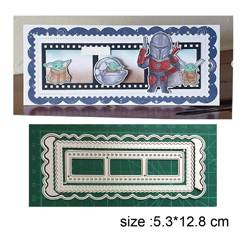 rectangle Film frame Metal Cutting Dies Stencils for DIY Scrapbooking/Photo Album Decorative Embossing DIY Paper Cards
rectangle Film frame Metal Cutting Dies Stencils for DIY Scrapbooking/Photo Album Decorative Embossing DIY Paper Cards