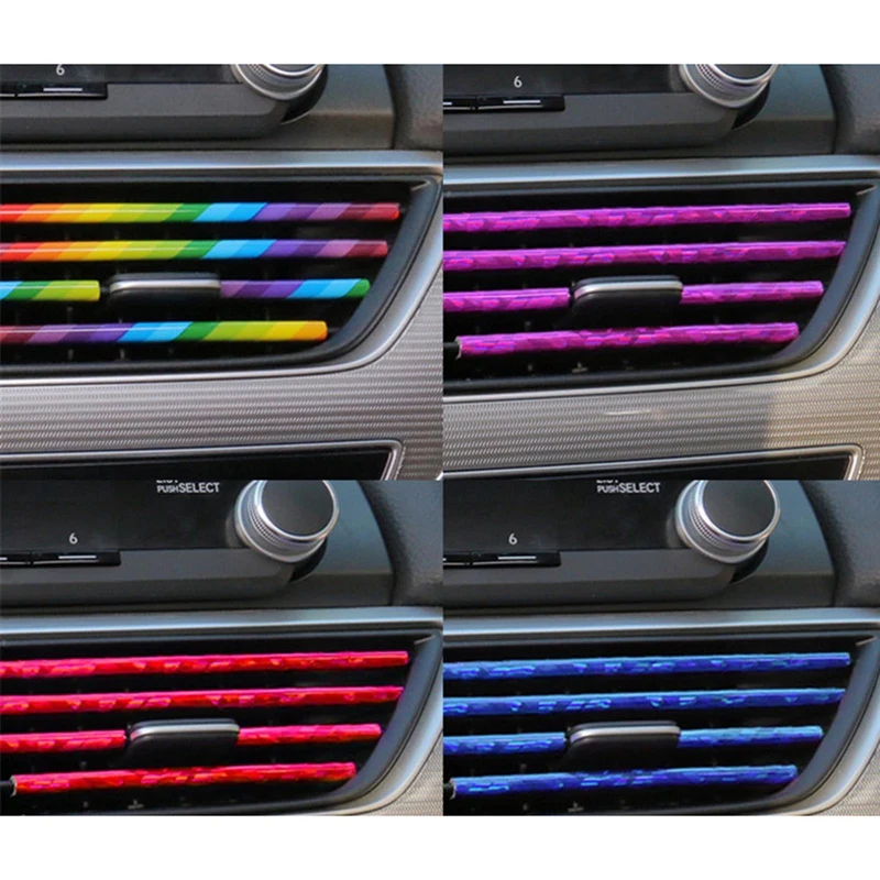 10 Pcs Steampunk Car Accessories DIY Car Interior Air Conditioner Outlet Vent Grille Chrome Decoration Strip Silvery Car Decor
10 Pcs Steampunk Car Accessories DIY Car Interior Air Conditioner Outlet Vent Grille Chrome Decoration Strip Silvery Car Decor