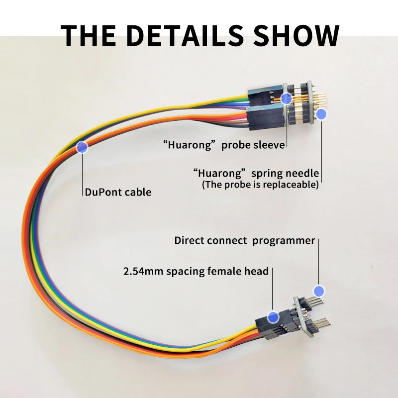 Поддержка программатора SPI 24 25 93 EEPROM Flash BIOS Chip Fixture Probe Pogo Pin загрузка программы