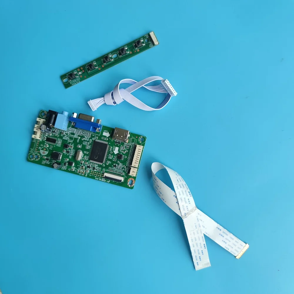 Для NV140FHM N4B ЖК дисплей DIY 30Pin плата контроллера комплект видеонаблюдения DVR VGA EDP