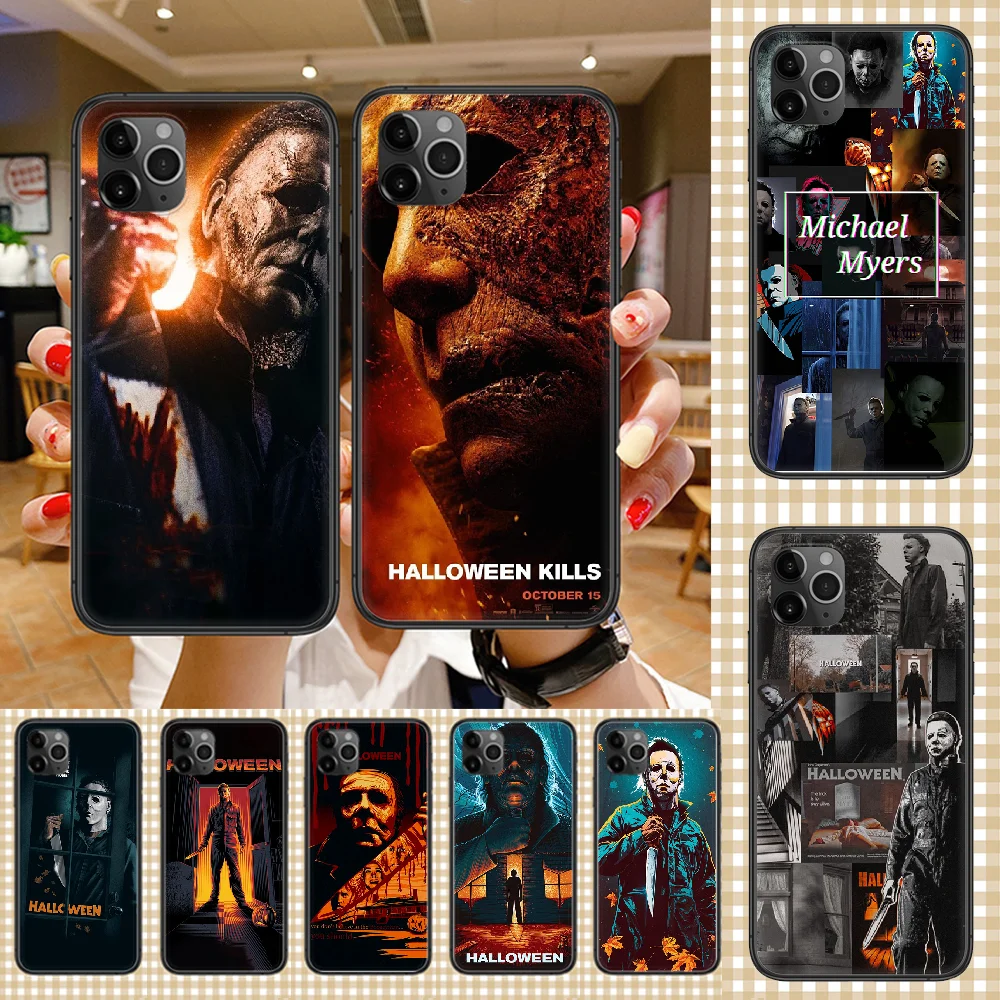 Чехол для телефона Хэллоуин убивает Майкла Майерса чехол iphone 5 5s se 2 6 6s 7 8 12 mini plus X XS