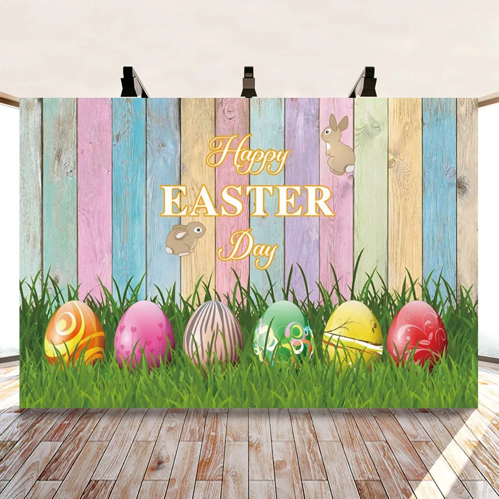 Colored Wooden Planks Fence Background Happy Easter Day Party Grass Easter Eggs Backdrop Decoration Booth Poster
Colored Wooden Planks Fence Background Happy Easter Day Party Grass Easter Eggs Backdrop Decoration Booth Poster