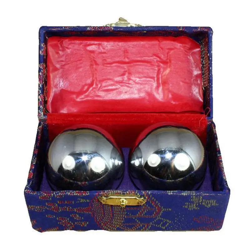 One Pair Chinese Health Balls Baoding Iron Ball Massage Balls For Hand Therapy Baoding Iron Balls
One Pair Chinese Health Balls Baoding Iron Ball Massage Balls For Hand Therapy Baoding Iron Balls