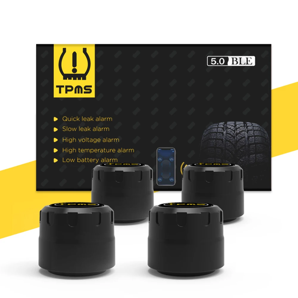 Intelligent tire pressure monitoring 4 external sensors Real time monitoring of tire pressure and temperature Bluetooth 5.0
Intelligent tire pressure monitoring 4 external sensors Real time monitoring of tire pressure and temperature Bluetooth 5.0