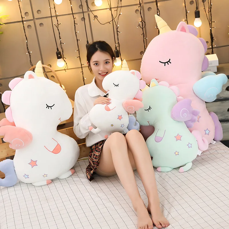 Large Soft Unicorn Animal Plush Toy Cartoon Horse Stuffed Toy Girl Gift Children's Toy Sofa Pillow Cushion Baby Accompany Toy
Large Soft Unicorn Animal Plush Toy Cartoon Horse Stuffed Toy Girl Gift Children's Toy Sofa Pillow Cushion Baby Accompany Toy