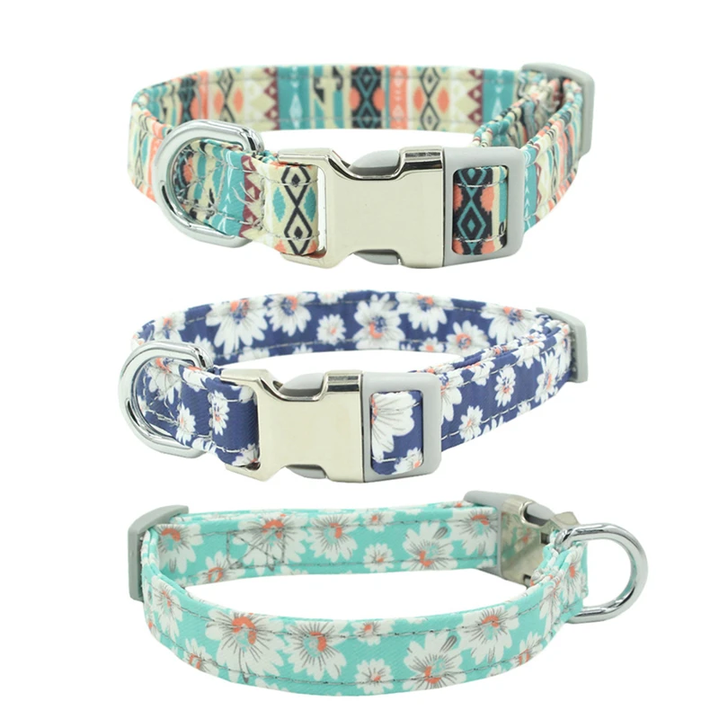 Dog Collar Personalized Printing Polyester Pet Dog Tag Collar Puppy Cat Collars Adjustable for Medium Large Dogs
Dog Collar Personalized Printing Polyester Pet Dog Tag Collar Puppy Cat Collars Adjustable for Medium Large Dogs