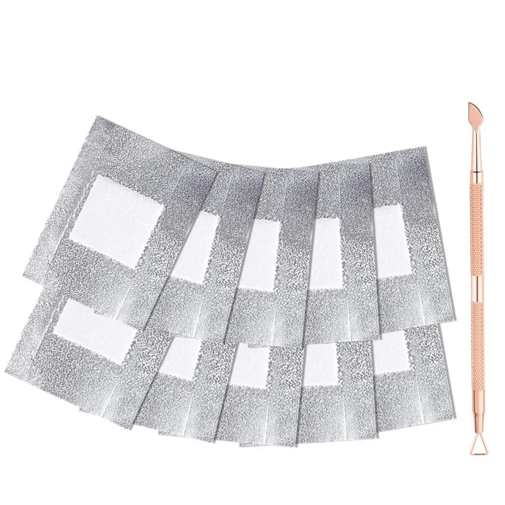 100 Pieces Tin Foil Nail Art Soak Off Acrylic Gel Polish Nail Wrap Remover Kit Great for Profession Nail Art Salon And Home DIY
100 Pieces Tin Foil Nail Art Soak Off Acrylic Gel Polish Nail Wrap Remover Kit Great for Profession Nail Art Salon And Home DIY