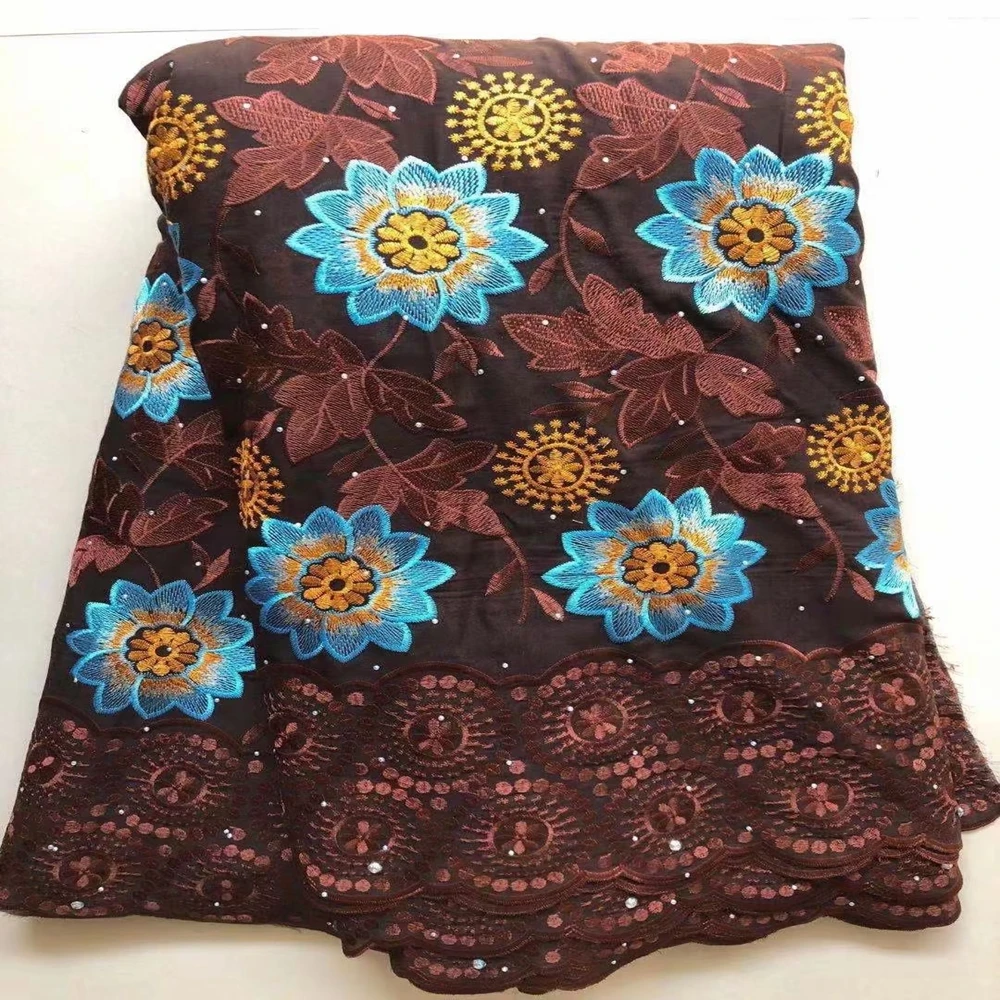 2021 Newest Best Quality Hot Sale Embroidery Lace African Fabrics Cotton 5Yards For Occassion Dressing
2021 Newest Best Quality Hot Sale Embroidery Lace African Fabrics Cotton 5Yards For Occassion Dressing