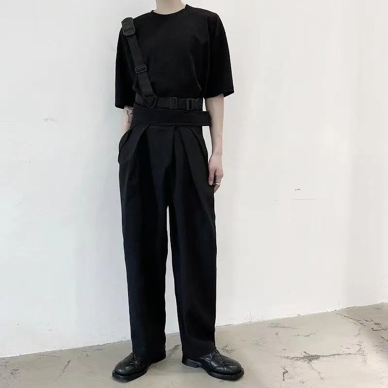 Men's hip hop casual pants High Waist Wide Leg pants black/white color suit pants loose trend nice straight pants
Men's hip hop casual pants High Waist Wide Leg pants black/white color suit pants loose trend nice straight pants