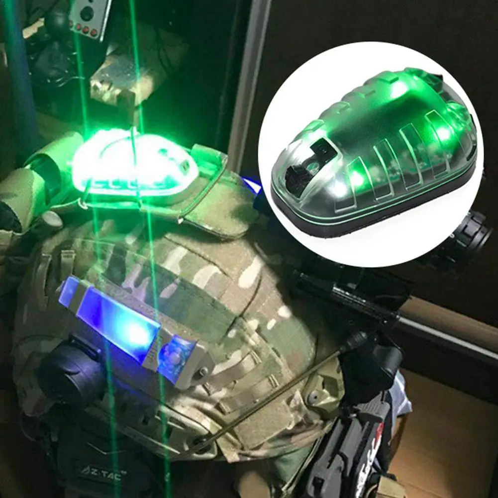 Outdoor Tactical Ladybug Light Helmet Light Foe Identifier Waterproof Flashing Tactical Helmet Light
Outdoor Tactical Ladybug Light Helmet Light Foe Identifier Waterproof Flashing Tactical Helmet Light