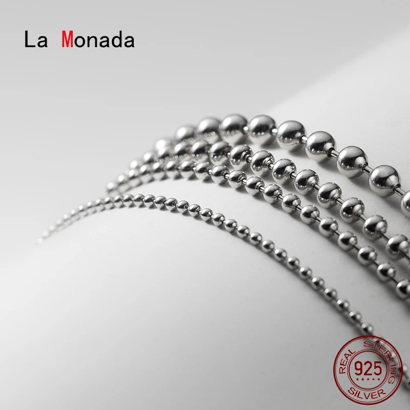 La Monada Silver Bead Bracelets For Women Silver 925 Sterling On Hand Minimalist Chain Fine Silver 925 Jewelry Bracelet Woman
La Monada Silver Bead Bracelets For Women Silver 925 Sterling On Hand Minimalist Chain Fine Silver 925 Jewelry Bracelet Woman