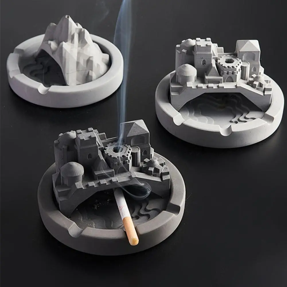 1PC Ashtray Cigar Weed Ash Tray Creative Designer Ashtray Restaurant Table Gift Room For Friend Accessories Trays Living D9G7
1PC Ashtray Cigar Weed Ash Tray Creative Designer Ashtray Restaurant Table Gift Room For Friend Accessories Trays Living D9G7