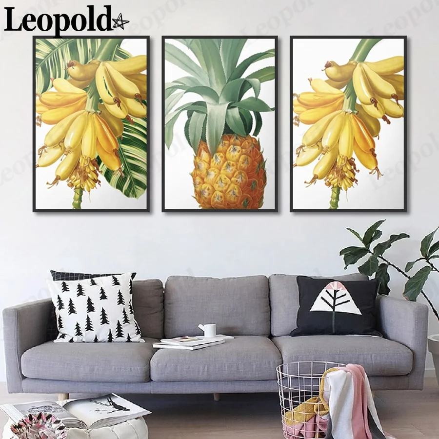Nordic Fresh Fruit Canvas Poster Banana Pineapple Painting Wall Art Modern Restaurant Kitchen Home Decoration Frameless Painting
Nordic Fresh Fruit Canvas Poster Banana Pineapple Painting Wall Art Modern Restaurant Kitchen Home Decoration Frameless Painting