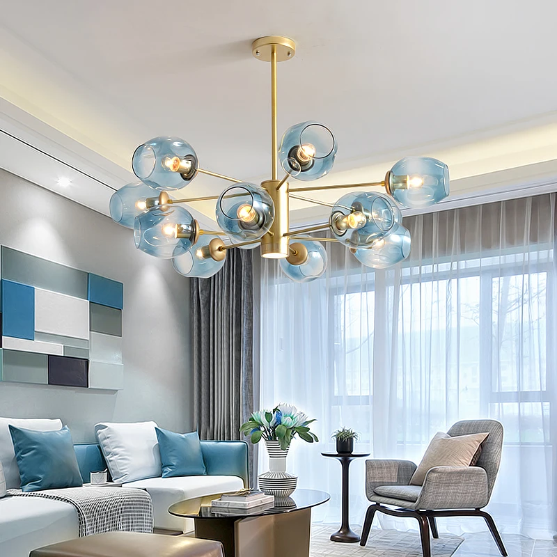 Modern LED Glass Ball Chandelier Lighting for Home Dining Room Indoor Hotel Lobby Decor Stairs Gold Hanging Lamp Lustres Fixture
Modern LED Glass Ball Chandelier Lighting for Home Dining Room Indoor Hotel Lobby Decor Stairs Gold Hanging Lamp Lustres Fixture